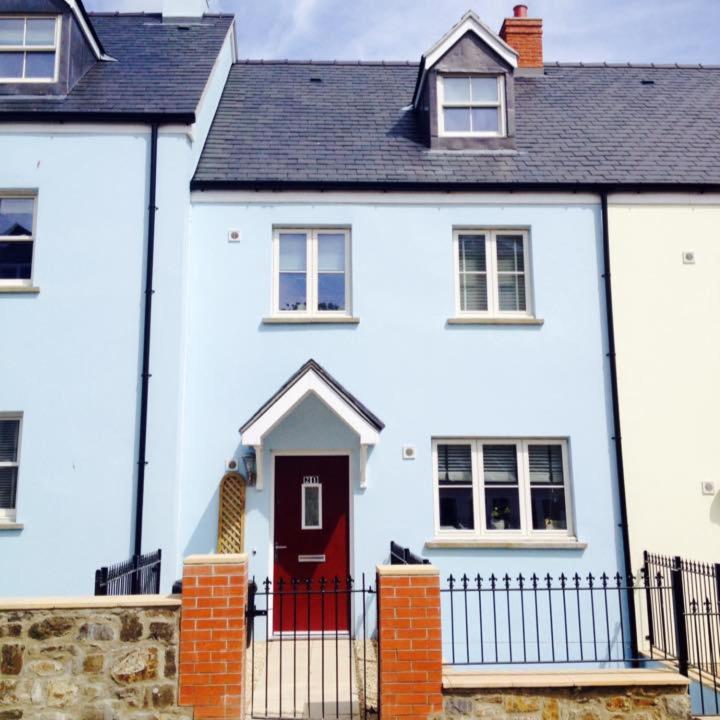 Central Modern Townhouse In Saundersfoot Villa Exterior foto